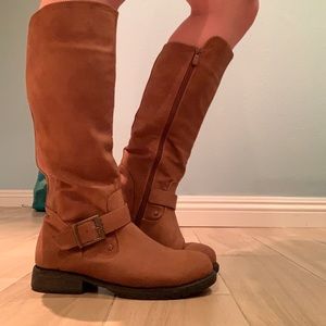 Top Moda Brown Knee-High Boots